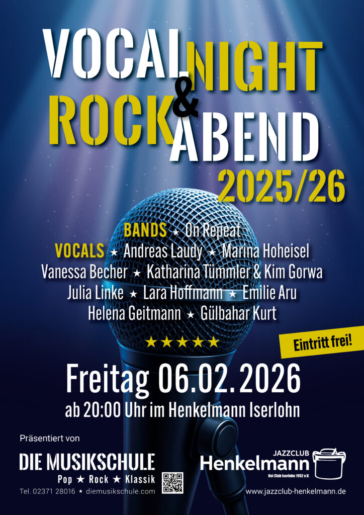 ROCKABEND / VOCAL Night im Februar 2026